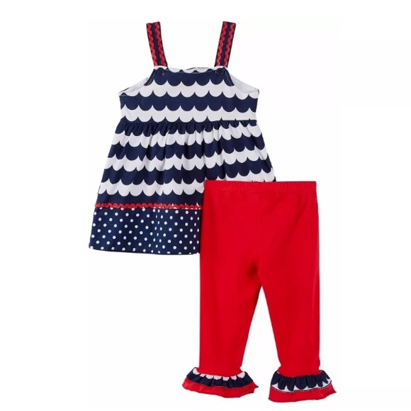 ▪️Whale of a Time Tunic & Leggings Set - Picture 2 of 3